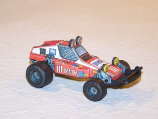 Papierový model Dzeta Racing Buggy Rough Rider
