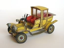 Papierový model Autoveterán Packard Landaulet 1912