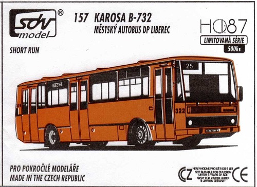157 - Karosa B-732 DP Liberec