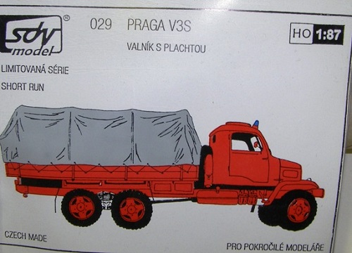 035 - Praga V3S Valník s plachtou