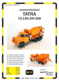 Papierový model - Tatra T2-148 AM-368