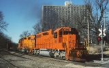Lokomotíva SD38 653 - Elgin, Joliet & Eastern Chicago H0 DCC