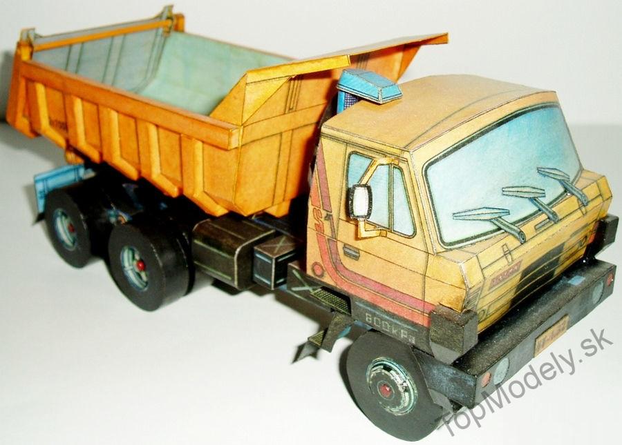 Papierový model Tatra 815 S1 - Zľava