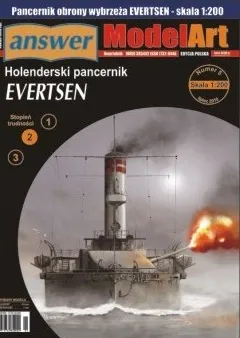 Papierový model - Holandská bojová loď Evertsen