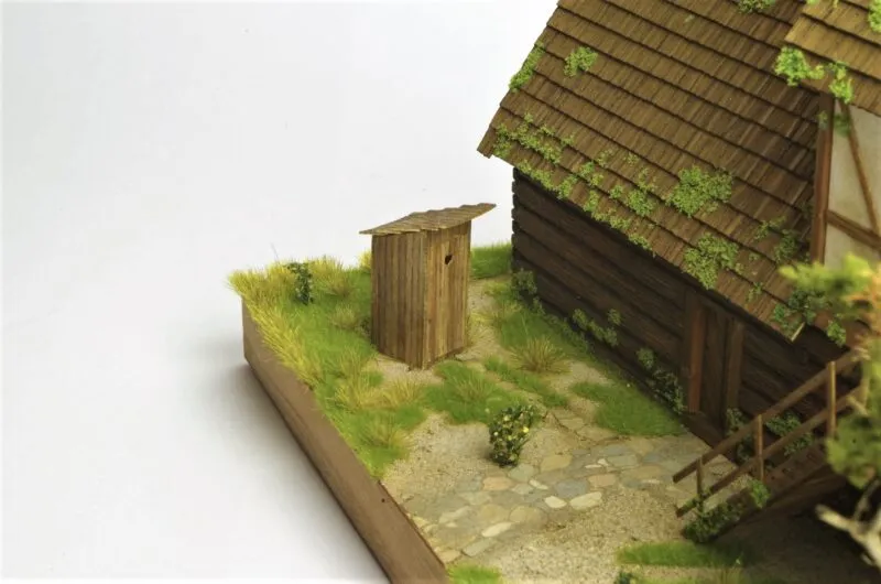 WC - Kadibúdka jednoduchá 1:48