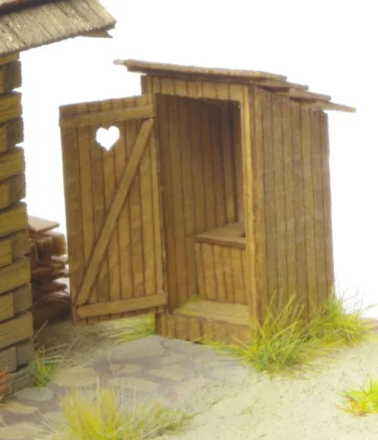 WC - Kadibúdka a hnojisko 1:72