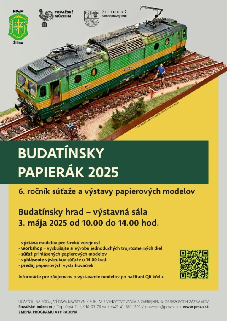 Budatínsky papierák 2025: Veľký sviatok pre fanúšikov papierových modelov!