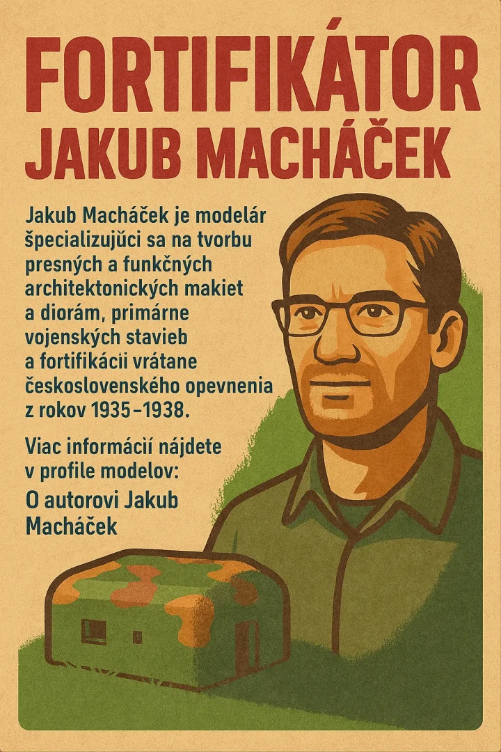 Fortifikátor Jakub Macháček — modelár s dušou stavbára, alebo opačne?