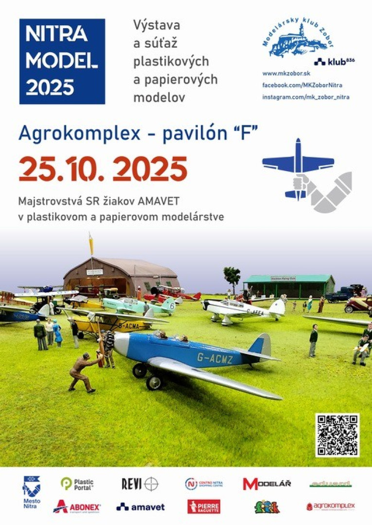 Chystáš sa? Nitra Model 2025 volá všetkých modelárov!