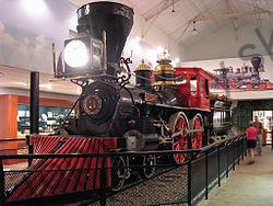 Papierový model Parná lokomotíva Chicago 1867