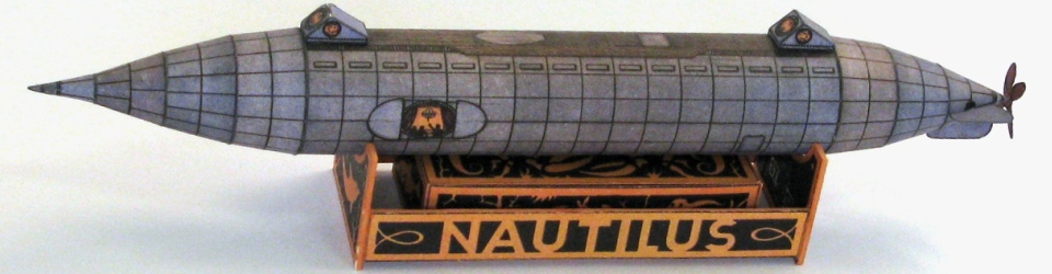 Papierový model Ponorka Nautilus