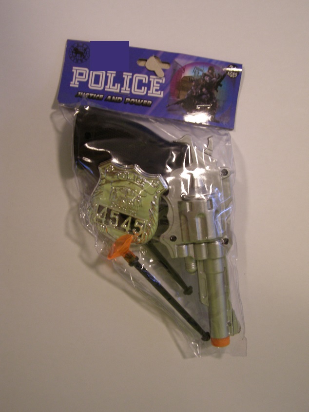 MaDe Pištoľ policajná s hviezdou 17cm