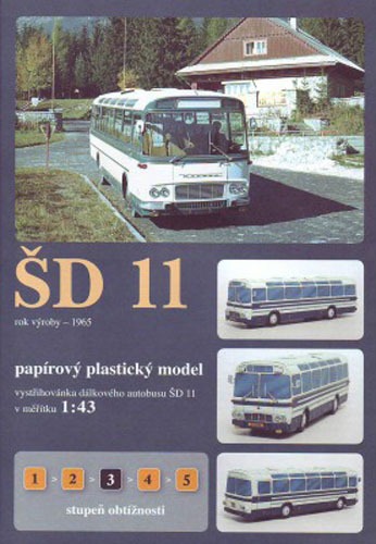 Papierový model - Karosa ŠD 11