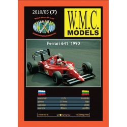 Papierový model - Ferrari 641 1990