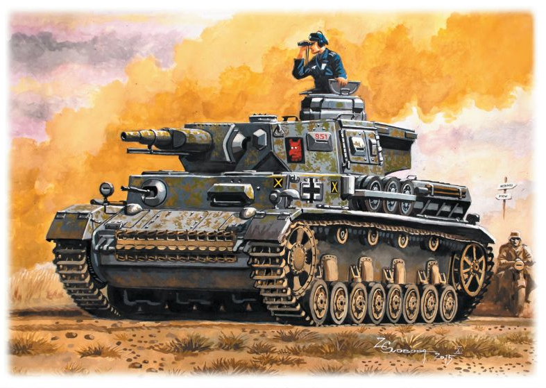 Stredný tank PzKpfw IV Ausf. F