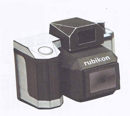 Papierový model Funkčný fotoaparát Rubikon