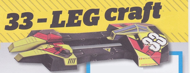 Papierový model Astro Racer 33 - LEG Craft