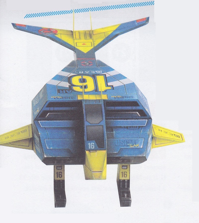 Papierový model Astro Racer 16 - Cherokee