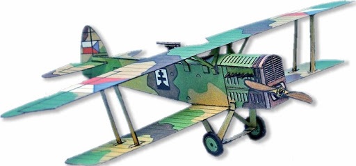 Papierový model Lietadlo Aero A-11