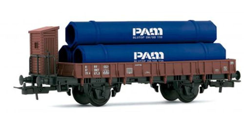Jouef Plošinový vagón s nákladom "PAM", H0