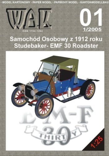 Papierový model - EMF 30 Roadster
