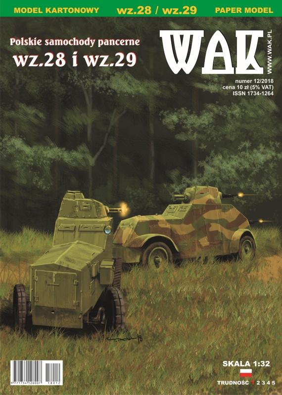 Papierový model - Obrnené auto vz.28 a vz.29