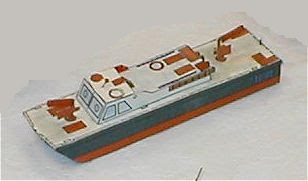 Papierový model Požiarny čln Prométheus