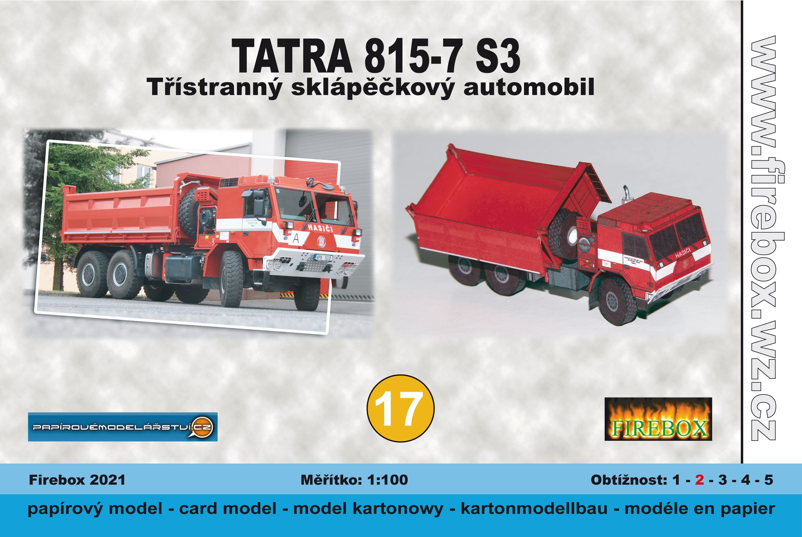 Papierový model - TATRA 815-7 S3