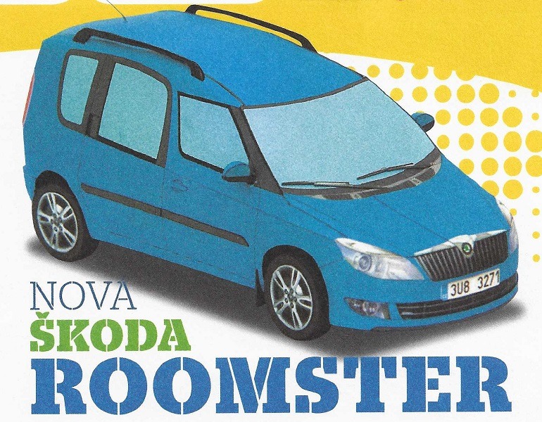 Papierový model Škoda Roomster