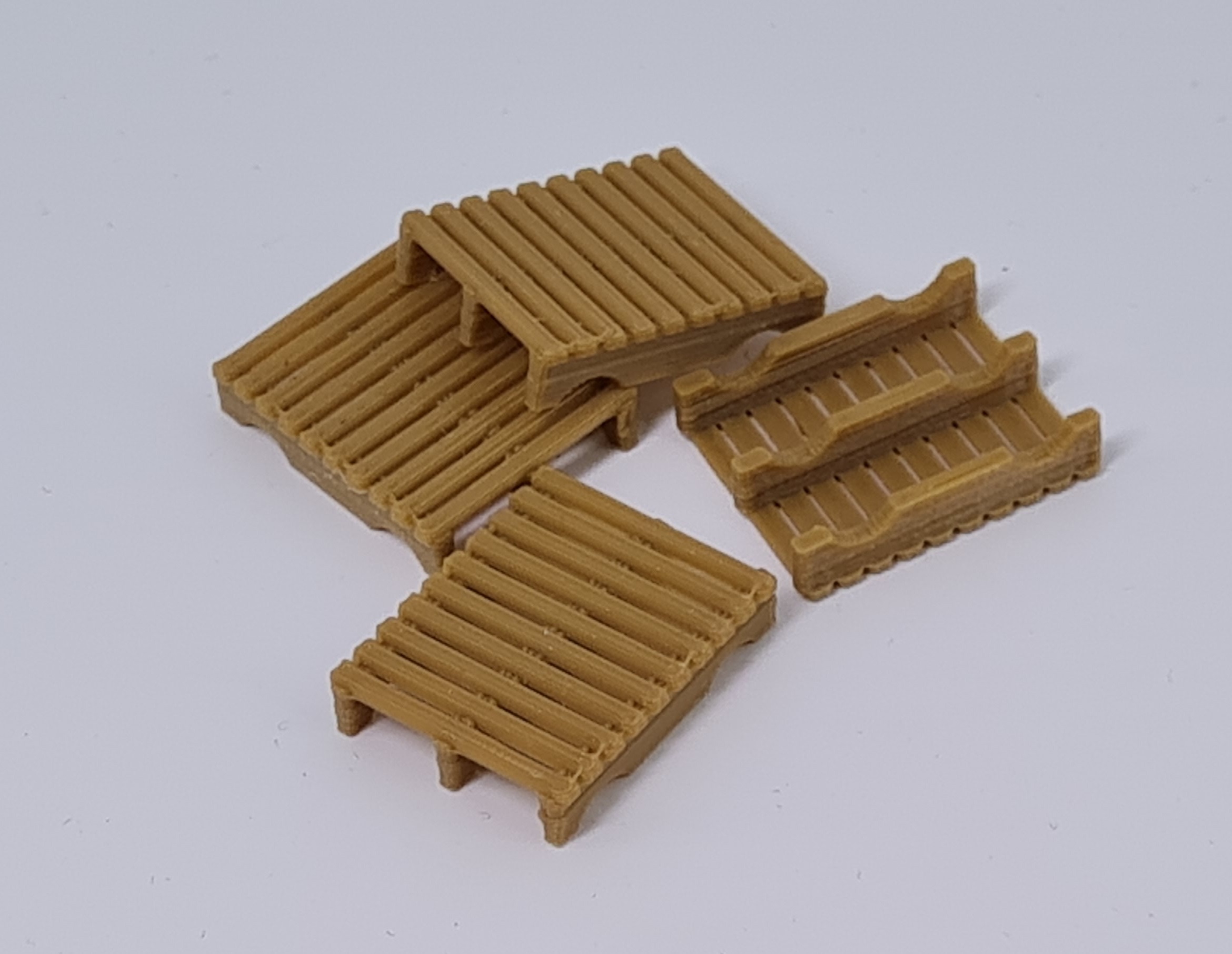 3D Doplnok - Paleta drevená s výrezom 800x1000 1:87 1ks