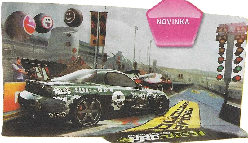 Papierový model Dioráma NFS Prostreet