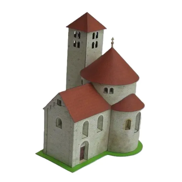 Papierový model Kostol sv. Máří Magdalény v Přední Kopanině
