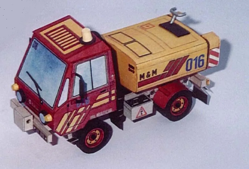 Papierový model IFA Multicar 2548/22