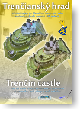 Papierový model - Trenčiansky hrad