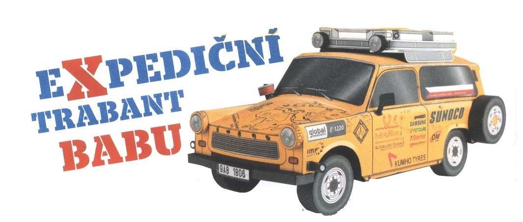Papierový model Expedičný trabant BABU