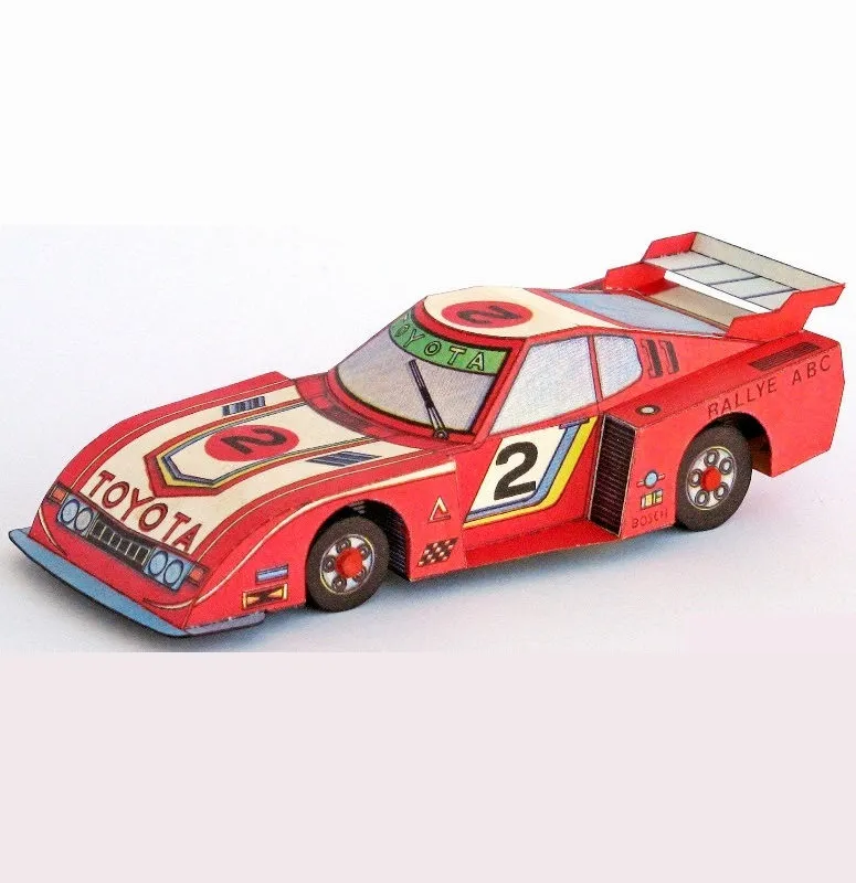 Papierový model Rallye ABC BETA Toyota Celica Turbo