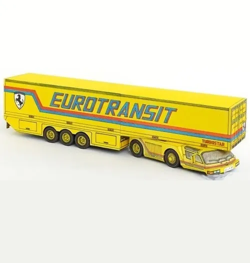 Papierový model Steinwinter Daimler-Benz Turbo