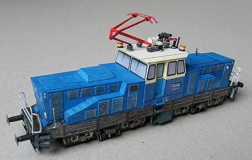 Papierový model Elektrická Lokomotíva Škoda 36E