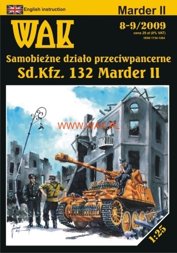 Papierový model - Sd.Kfz. 132 Marder II