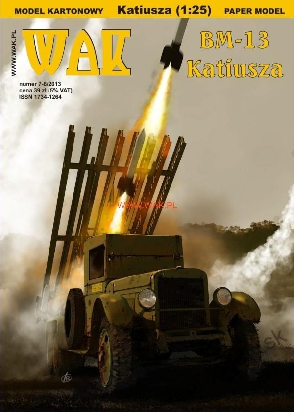 Papierový model - BM-13 Kaťuša (ZiS-6)
