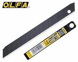 Rezací nôž- náhradná čepeľ Olfa - Zlamovacia 9mm 10ks