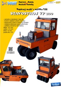 Papierový model - STAVOSTROJ VP 200