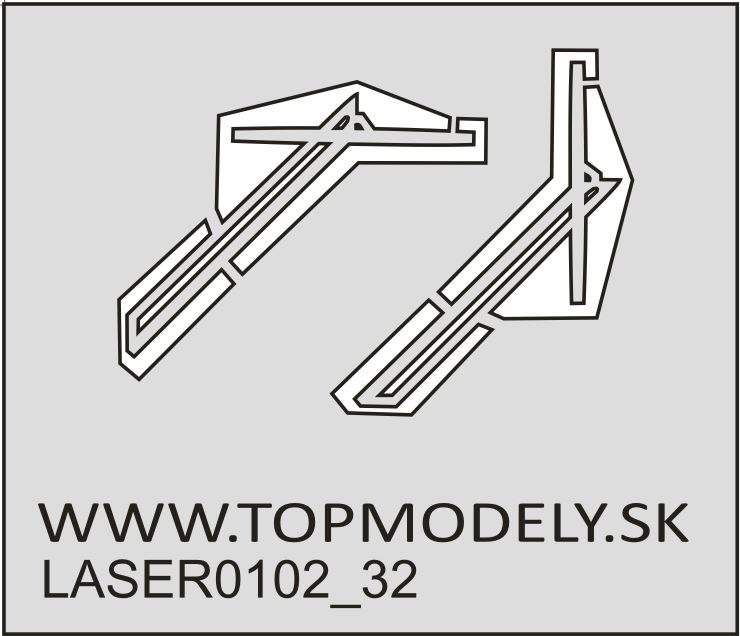 Laserom rezaný doplnok - Stierače 1_32