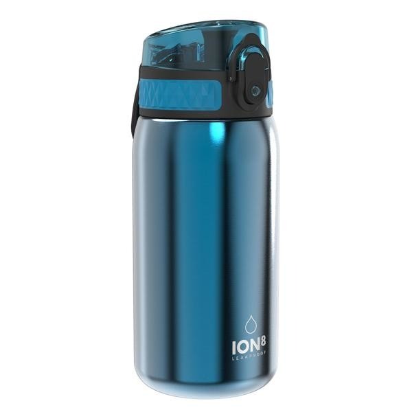 ion8 Leak Proof nerezová fľaša Blue, 400 ml