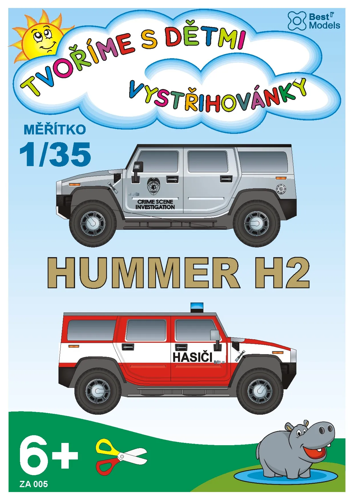 Papierový model - Hummer H2