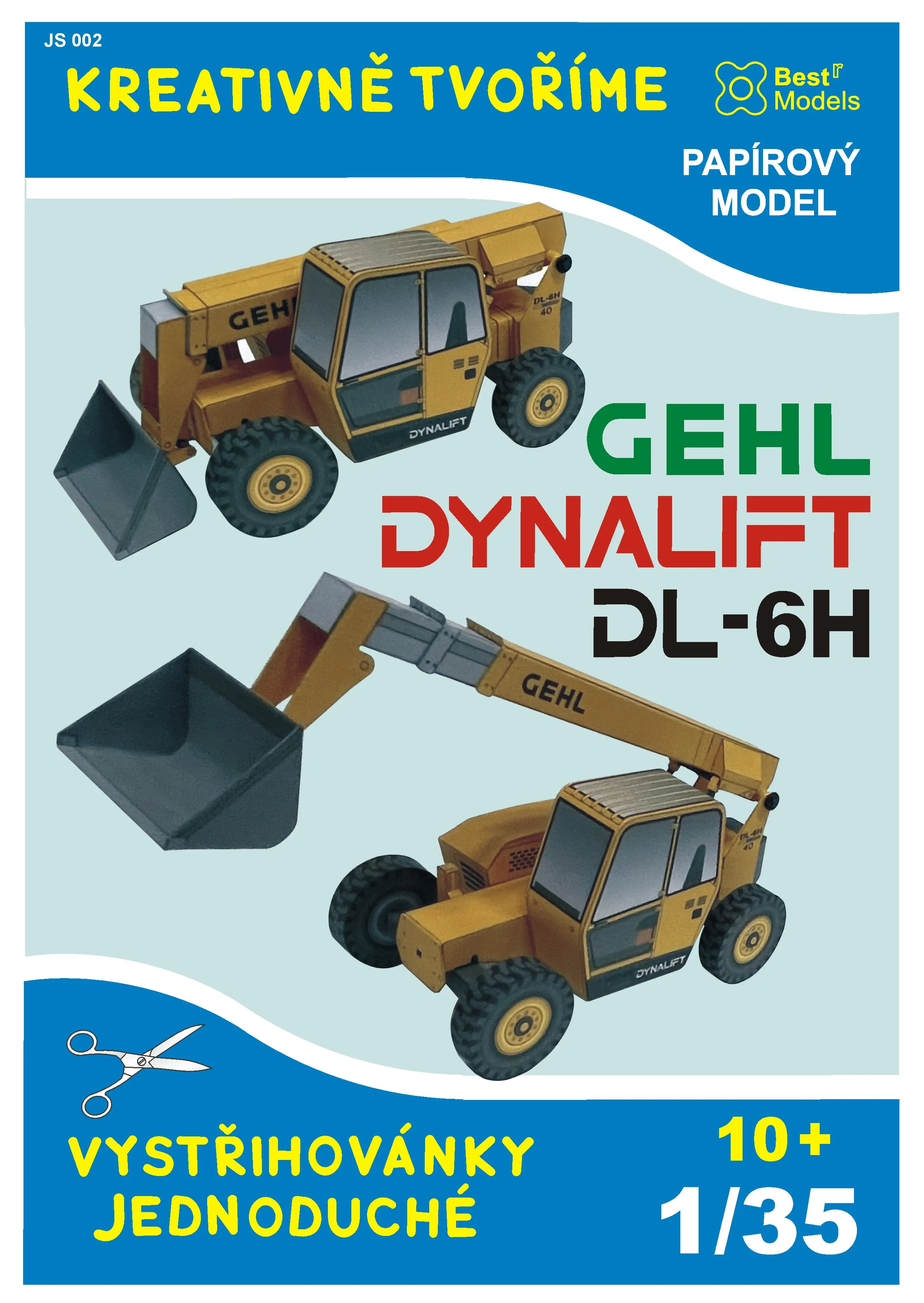 Papierový model - Nakladač Gehl Dynalift DL-6H