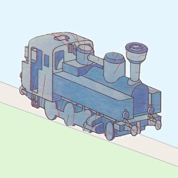 Papierový model Parná lokomotíva rada 320.0