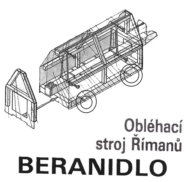 Papierový model Baranidlo - obliehací stroj Rimanov