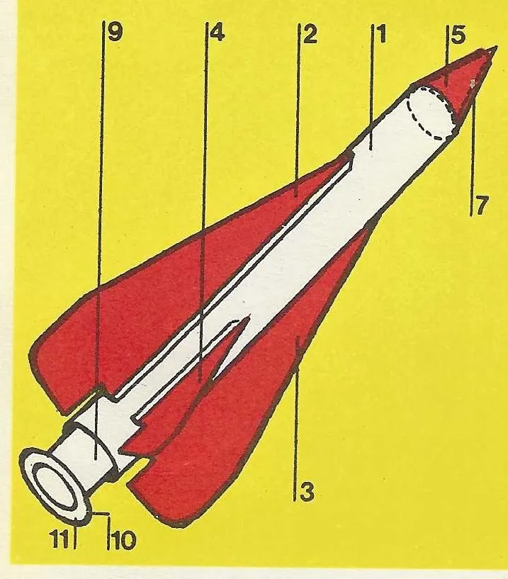 Papierový model Hviezdolet H 21