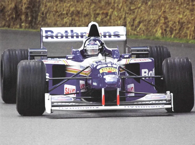 Papierový model - Williams FW 19 Renault GP France J. Villenueve 1997